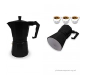 Coffee maker black 3cup
