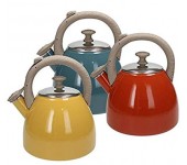 Oyster kettle Red, White, Cream